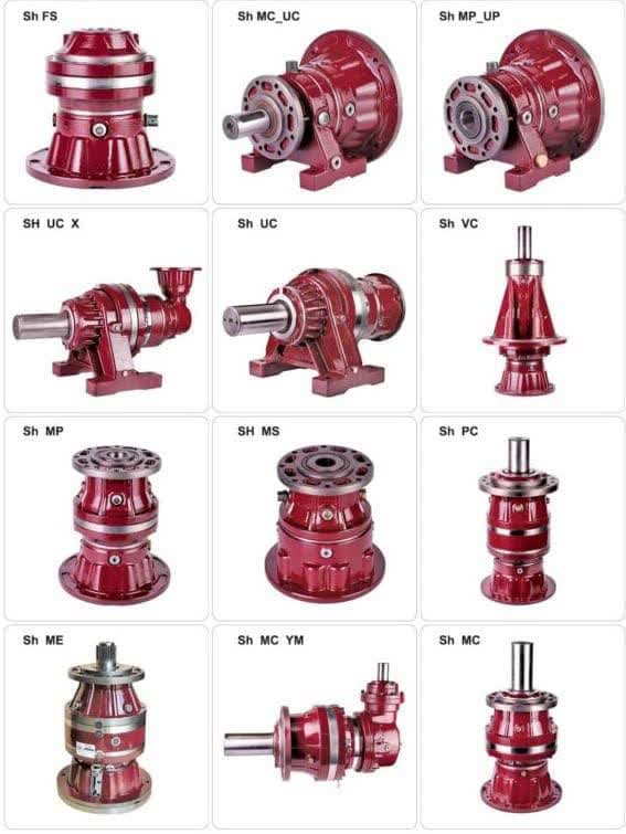 شهباز گیربکس  خورشیدی ایرانی در نسبتهای مختلف قابلیت کوبل با انواع الکترو موتور (AC_DC)